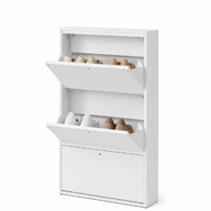 3-Drawer Shoe Cabinet Rack
